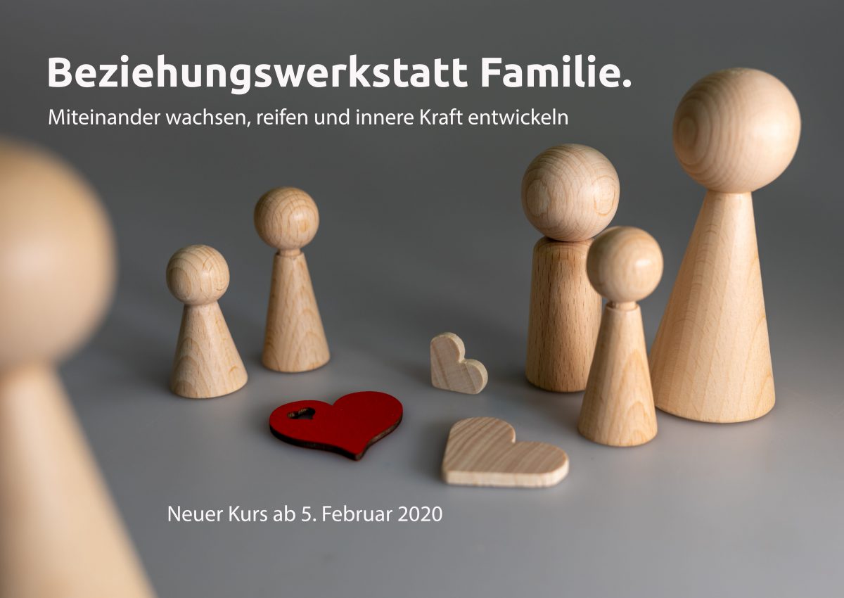 Neu: Beziehungswerkstatt Familie | ab 5. Februar 2020